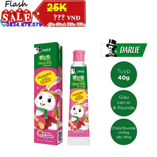 Kem đánh răng Darlie hương dâu cho bé từ 3 tuổi - 40g