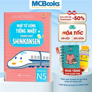 Sách - Nhớ Từ Vựng Tiếng Nhật Nhanh Như Shinkanzen - Trình độ N5