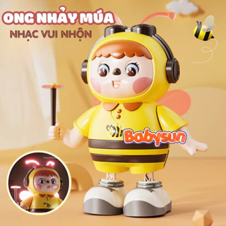 Đồ chơi ong nhảy múa theo nhạc vui nhộn, đồ chơi mới nhất 2024, quà tặng cho bé trai và bé gái