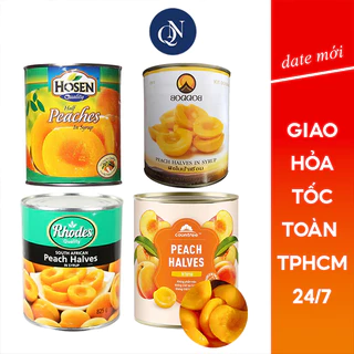 Đào Lon Ngâm Boddob, Rhodes, Hosen, Countree (825gr)