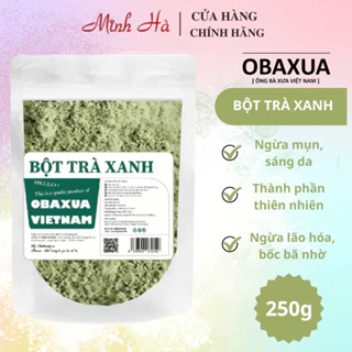 Bột đắp thiên nhiên trà xanh Obaxua 250g