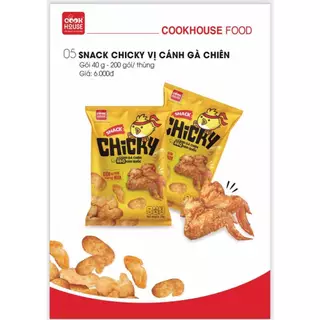 Bim Bim Snack Cánh Gà Vị Giòn Ăn Vặt Cổng Trường