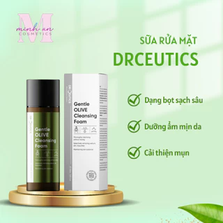 Sữa rửa mặt Drceutics Gentle Olive Cleansing Foam 150ml làm sạch sâu sáng mịn da