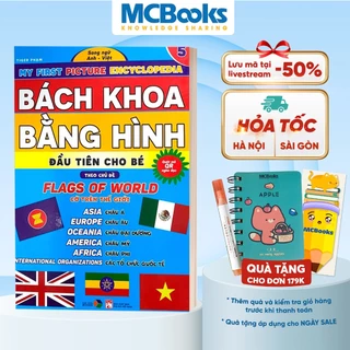 Sách - Bách khoa bằng hình đầu tiên cho bé theo chủ đề quyển 5 - song ngữ Anh Việt - Quét mã QR nghe đọc