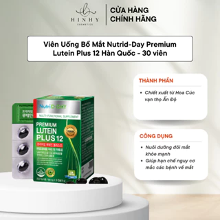 Viên Uống Bổ Mắt Nutrid-Day Premium Lutein Plus 12 Hàn Quốc - 30 viên