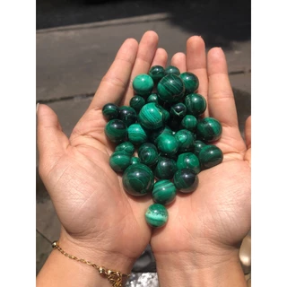 Bi màu xanh, có vân (Malachite)