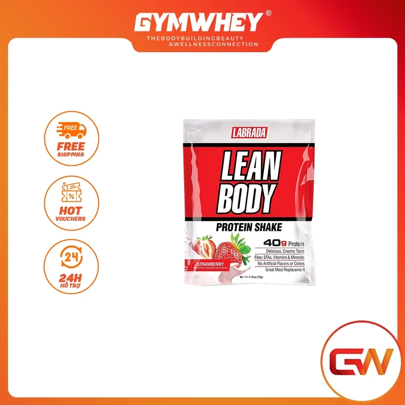 [COMBO] Lean Body - Gói Tiện Lợi Bổ Sung Đầy Đủ Dinh Dưỡng Người Tập Thể Thao (Combo 10 - 15 Gói)