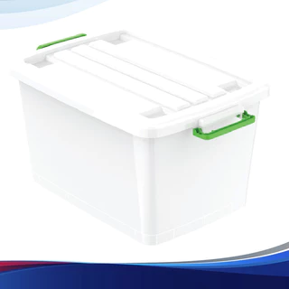 Thùng nhựa bánh xe dựng đồ Duy Tân 120L