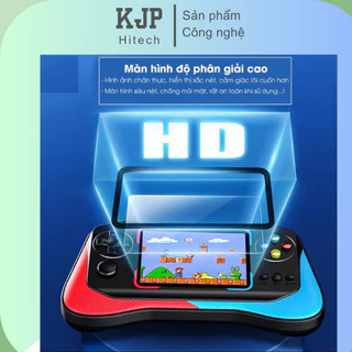 KJPHitech_Máy chơi game cầm tay M8 Plus - Bản new 2023 - 500 Game siêu hot - Màn hình nét tinh xảo - Không lặp lại game
