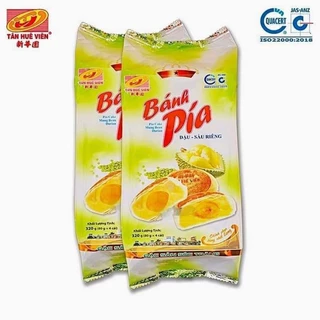 Bánh pía đậu sầu riêng Tân Huê Viên 320g/4cái