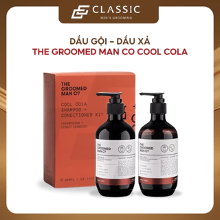 Bộ Dầu Gội & Xả The Groomed Man Co. Cool Cola Hair and Beard