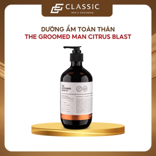 Dưỡng Ẩm Toàn Thân The Groomed Man Co. Citrus Blast Body Moisturiser 500ml