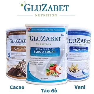 Mua 4 TẶNG 2 Sữa hạt Gluzabet 800gr - Chuyên biệt dùng cho người tiểu đường, Ổn định đường huyết Date 2026