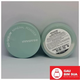 Phấn phủ bột kiềm dầu đa năng Innisfree No- Sebum mineral Powder (5gr)