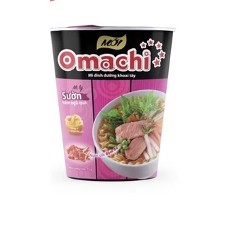 Mì tôm cốc combo 5 cốc các loại omachi, cung đình, hảo hảo