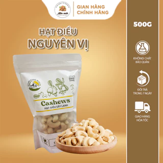 Hạt Điều Nguyên Vị Minnutshop - Hạ Điều Sấy Lạnh Nguyên Vị Tách Vỏ Tiện Lợi Mang Dinh Dưỡng Cao Sấy Ở Nhiệt Độ Thấp