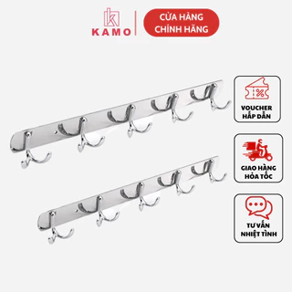 Móc treo quần áo inox sus 304 gắn tường dán tường không khoan đa năng M208