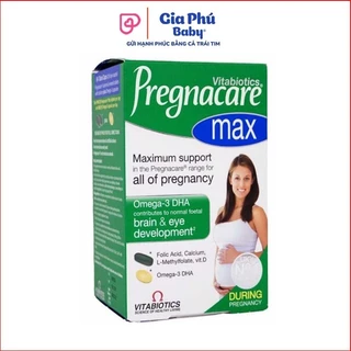 Vitamin Bầu Pregnacare Max hàng chính hãng có tem phụ đảm bảo chất lượng