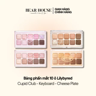 Màu Mắt 10 ô Lilybyred Mood Keyboard, Cupid Club, Cheese Plate