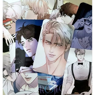 Set 10 Card Bo Góc Manhwa Nerd Project - Kế Hoạch Mọt Sách