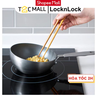 Chảo Wok sâu lòng mini chống dính LocknLock Handycook nhỏ cute KHÔNG DÙNG BẾP TỪ LHD1165 T2C Mall