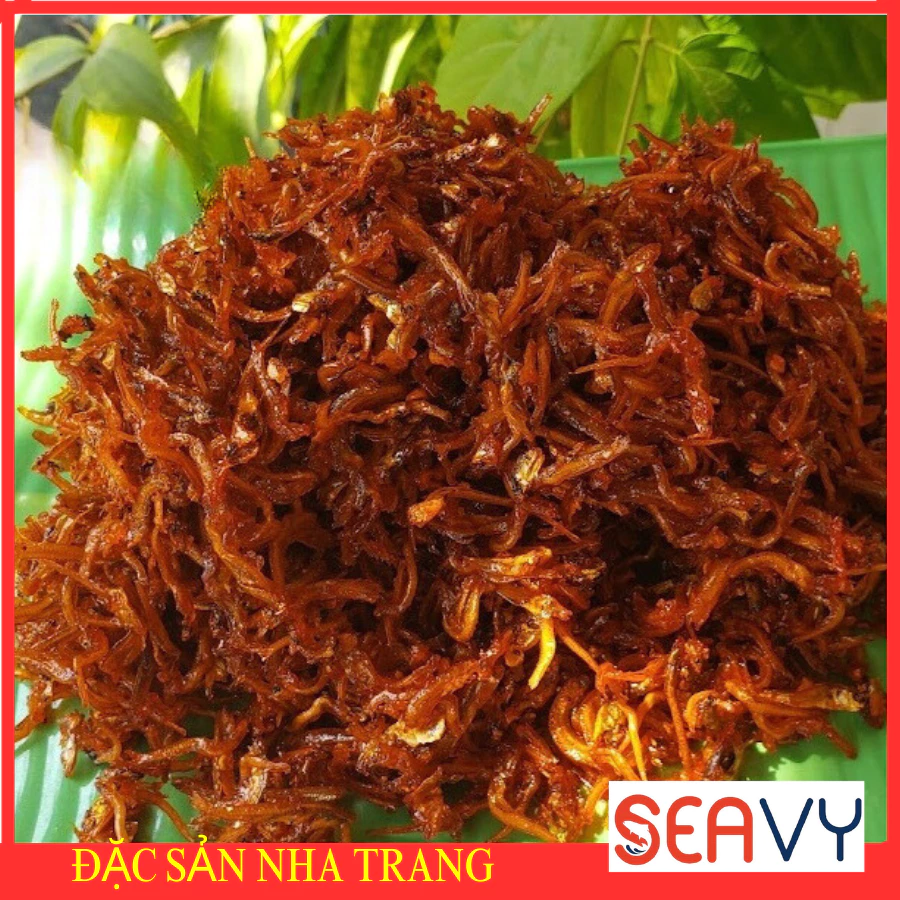 Cá Cơm Mờm Rim 200g Nha Trang Ăn Liền Đậm Đà, Cá Cơm Rim Sa Tế Ăn Kèm Cơm Cháo Xôi Đặc Sản Khánh Hòa