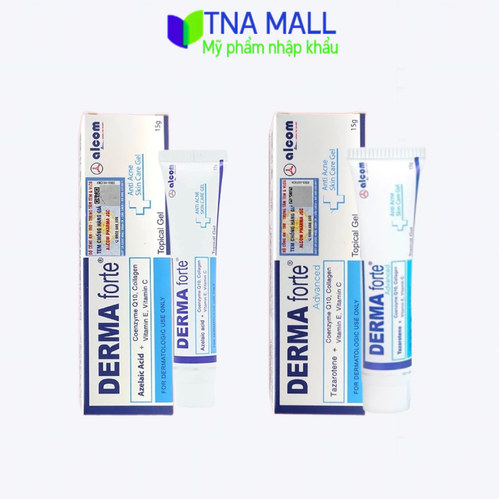 Gel Giảm Mụn Mờ Thâm Trên Da Gamma Derma Forte 15g