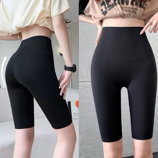 Quần Legging Ngố Chất Su Đúc Cạp Cao Nâng Mông Hàng QC