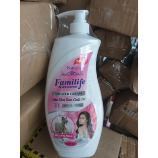 Sữa tắm tinh chất sữa dê Familife 1200ml