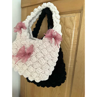 Crochet Popcorn Bag