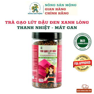 Trà Gạo Lứt Đậu Đen Rang Mộc Bh.nong 500g Giảm Cân Đẹp Da Thanh Nhiệt Kiểm Soát Đường Huyết Tốt