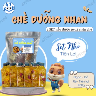 [ SET NHỎ 47FOOD ] Chè Dưỡng Nhan 13 Vị  Nấu Được 10-15 Chén 260g Có Hoa Mộc