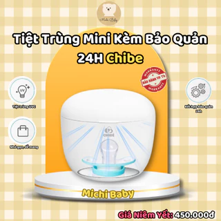 Michibaby - (Không sấy khô) Máy tiệt trùng UV Mini Chibe Bảo Quản 24 Giờ , tiệt trùng ti giả Bảo hành 18 tháng - MC297