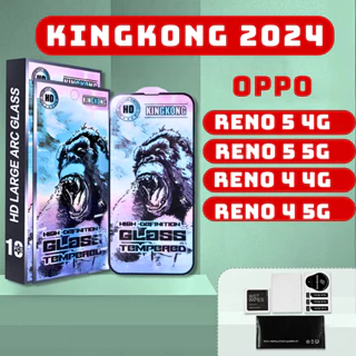 Kính cường lực  Oppo Reno 5 4G/5G, Oppo Reno 4 4G/5G kingkong xanh | Miếng dán bảo vệ màn hình opoo | julyca