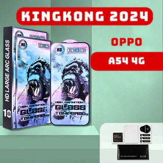 Kính cường lực  Oppo A54 4G kingkong xanh | Miếng dán bảo vệ màn hình opoo | julyca