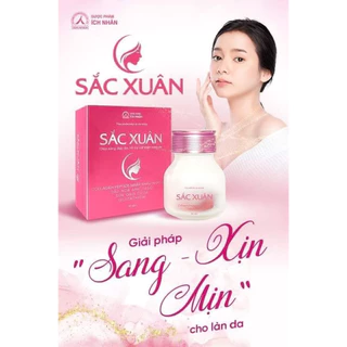 Viên uống Sắc Xuân bổ sung collagen giúp da săn chắc, dưỡng sáng đều màu da, hỗ trợ cải thiện nám da