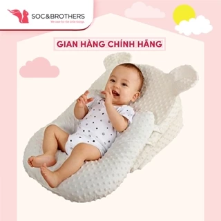 Gối chống trào ngược và đệm ngủ đúng tư thế cho bé, chống sặc, định hình tư thế ngủ - HÀNG CAO CẤP