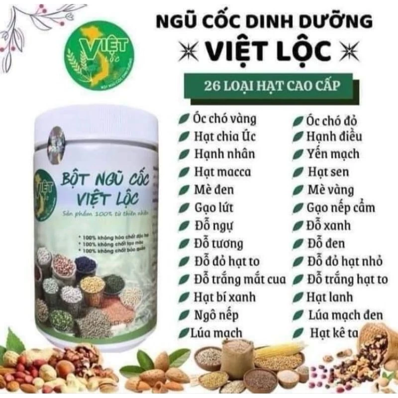 ngũ cốc lợi sữa