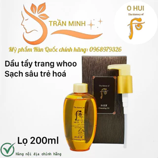 Dầu Tẩy Trang Đông Y Whoo Vàng Cleansing Oil