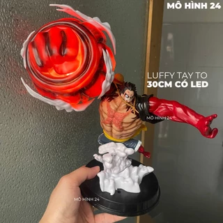 [30cm] FIGURE Mô hình nhân vật hoạt hình monkey D Luffy Boundman One Piece Gear 4 tay to 30cm fullbox vua hải tặc giá rẻ