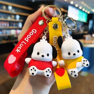 Móc Khoá Sanrio Hello Cute Móc Chìa Khoá Vô Tri Dễ Thương Quà Tặng Phụ Kiện Treo Túi Xách -Minkey