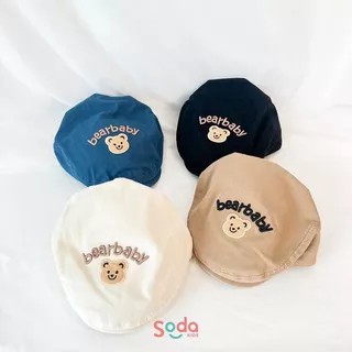 Mũ nồi cho bé hình gấu Bearbaby size 9 - 24 tháng