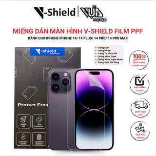 Miếng Dán Màn Hình V-Shield Film Ppf Cao Cấp Cho Iphone 14/ 14 Plus/ 14 Pro/ 14 Pro Max