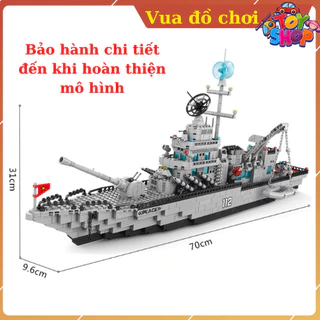 [1560 chi tiết] Đồ chơi lắp ráp City Tàu Chiến Hải Quân 25 cách chơi và 8 mô hình chiến hạm cung cấp bởi TOYSHOP