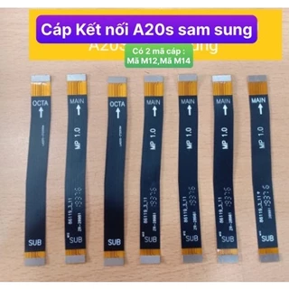 Cáp kết nối bo sạc lên main A20s Sam sung