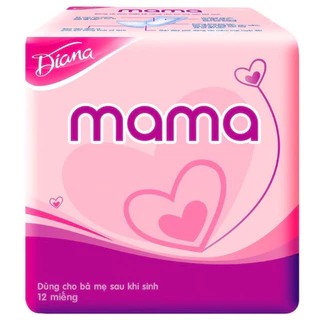 BĂNG VỆ SINH MAMA DIANA 12 MIẾNG CHO MẸ SAU SINH