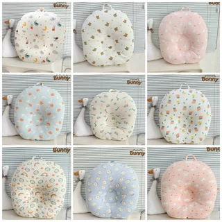 Đệm gối chống trào ngược BUNNY vải Trần bông cao cấp cotton an toàn cho bé