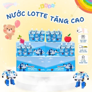 Nước dinh dưỡng LOTTE TĂNG CAO- Hỗ trợ bé phát triển chiều cao, giảm tình trạng thiếu sắt ở trẻ nhỏ