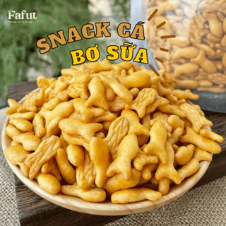 500G Bánh Quy Cá Mặn Bơ Sữa Sài Gòn ăn vặt Fafut