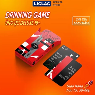 Bộ bài nhậu Ừng Ực Deluxe gồm 52 lá thách thức, Drinking Game bài uống bia rươu vui vẻ cho nhóm bạn